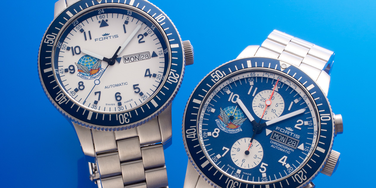 ブルーインパルス限定モデル発売開始 | スイス製腕時計フォルティス ...